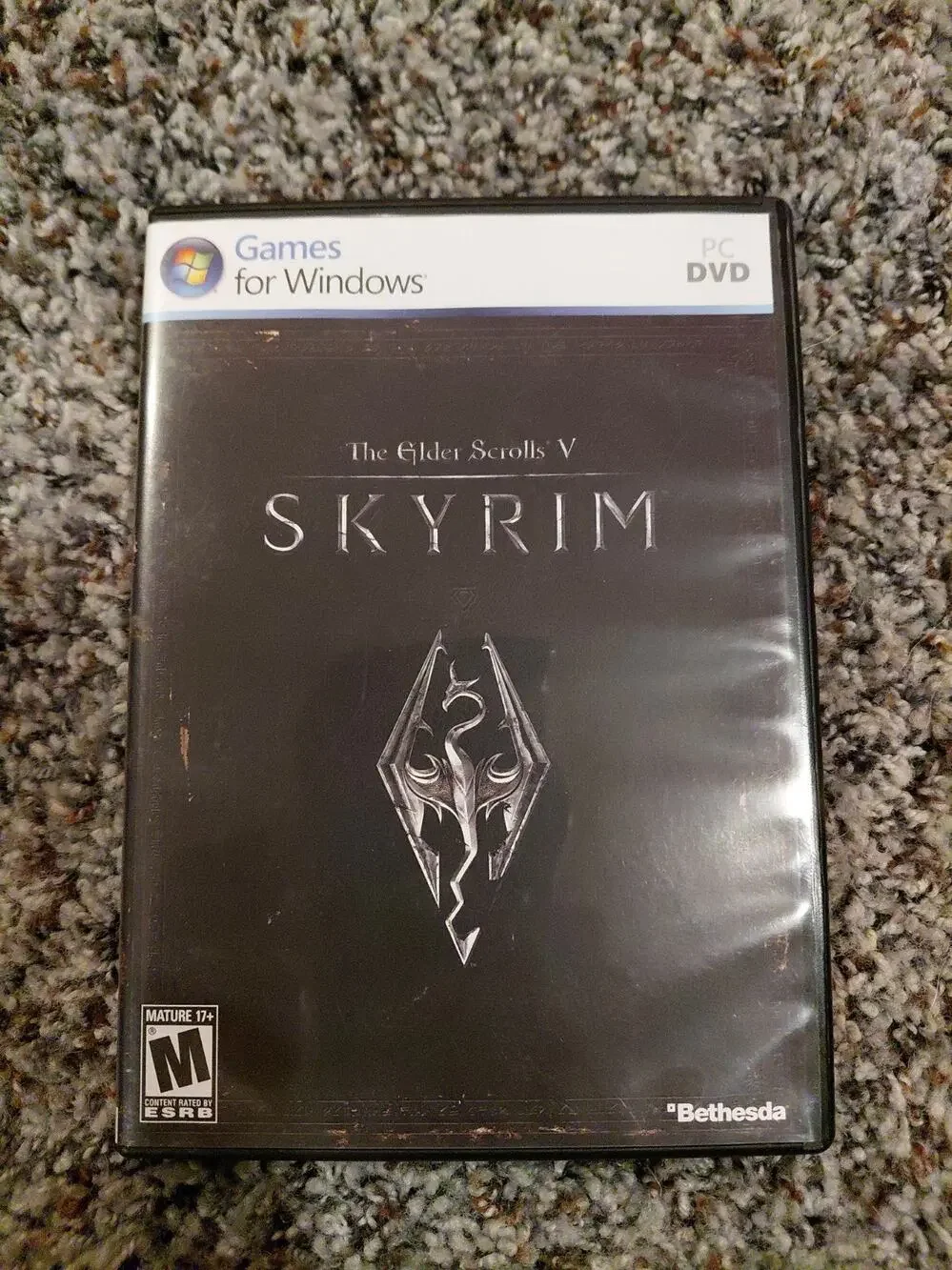 The Elder Scrolls V Skyrim PC Games for Windows Manual Map Used Key